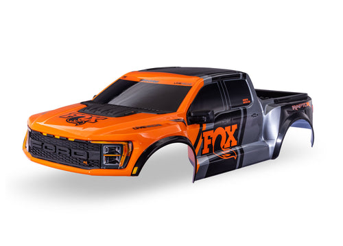 Traxxas 10112-ORNG — Traxxas 10112-ORNG Ford Raptor R 4X4 Orange Fox Body