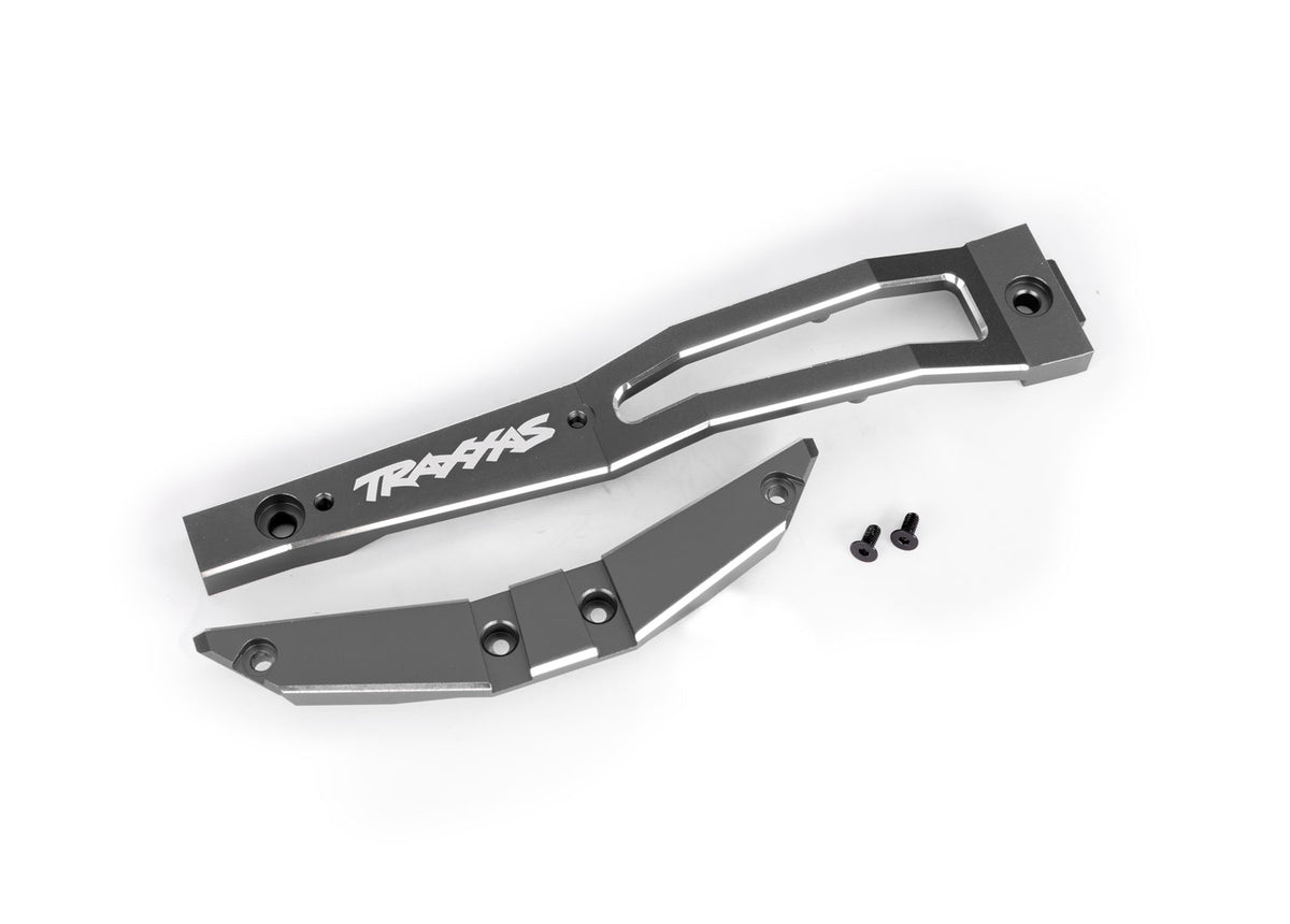 Traxxas 10221-GRAY — Traxxas 10221-GRAY Gray Aluminum Front Chassis Brace