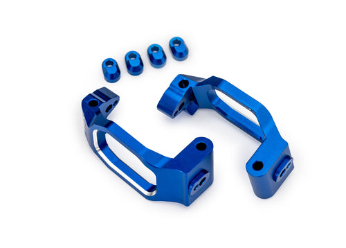 Traxxas 10232-BLUE — Traxxas 10232-BLUE Blue Aluminum Caster Blocks (L&R)