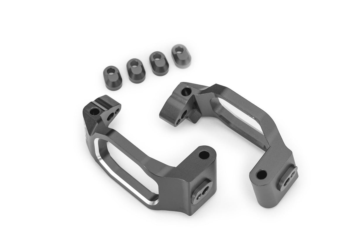 Traxxas 10232-GRAY — Traxxas 10232-GRAY Gray Aluminum Caster Blocks (L&R)