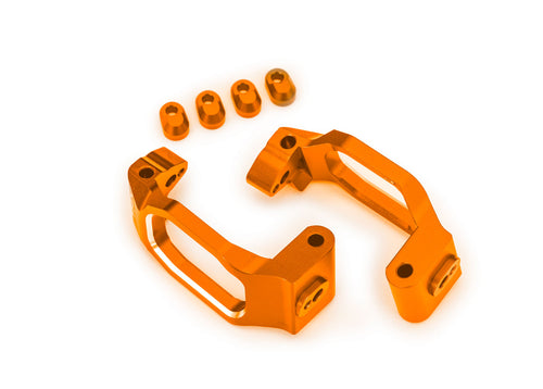 Traxxas 10232-ORNG — Traxxas 10232-ORNG Orange Aluminum Caster Blocks (L&R)