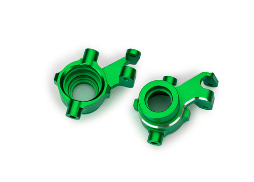 Traxxas 10237-GRN — Traxxas 10237-GRN Green Aluminum Steering Blocks (L&R)