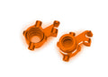 Traxxas 10237-ORNG — Traxxas 10237-ORNG Orange Aluminum Steering Blocks (L&R)