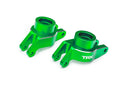 Traxxas 10252-GRN — Traxxas 10252-GRN Green Aluminum Stub Axle Carriers (L&R)