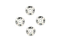 Traxxas 10257-SLVR — Traxxas 10257-SLVR Silver Aluminum Wheel Washers (4)