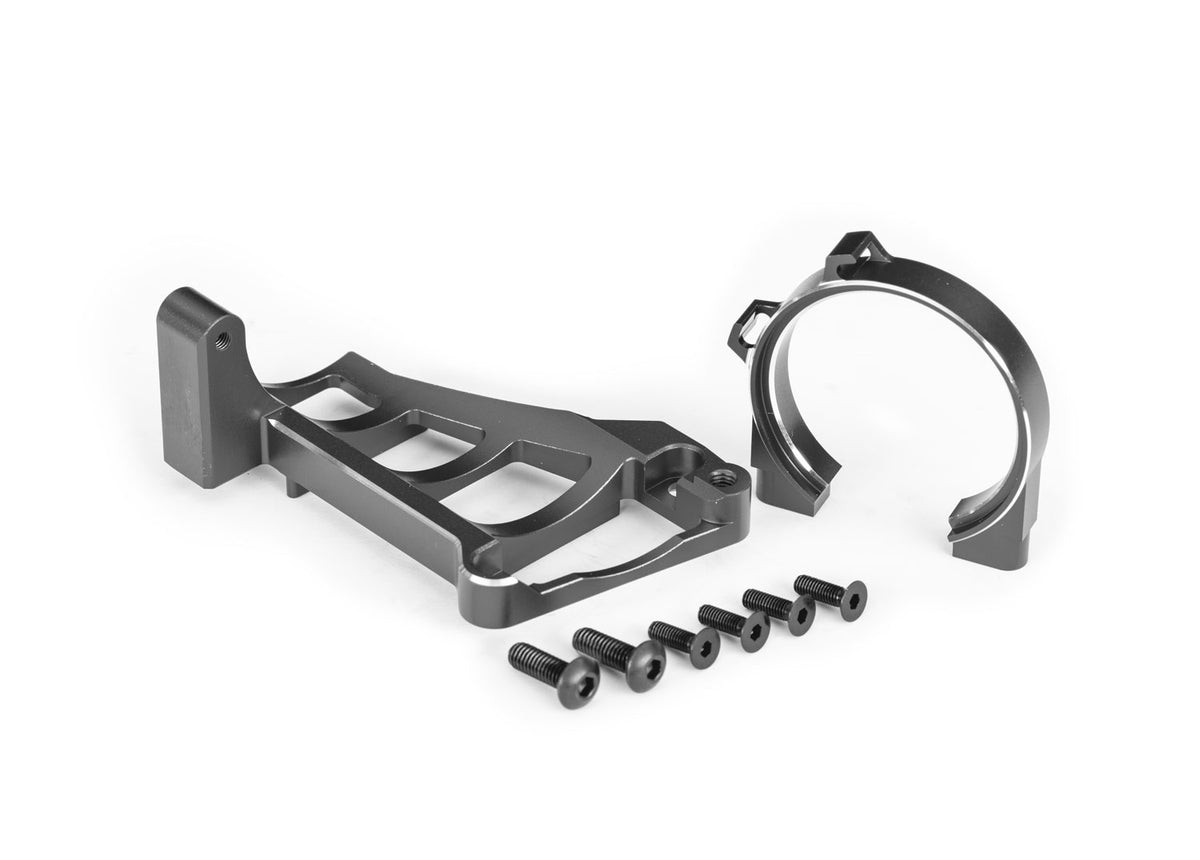 Traxxas 10261-GRAY — Traxxas 10261-GRAY Gray Aluminum Front and Rear Motor Mounts