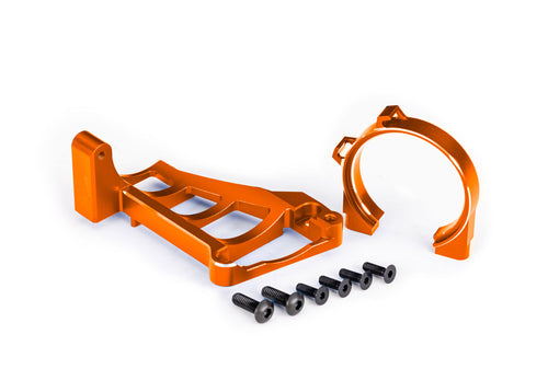 Traxxas 10261-ORNG — Traxxas 10261-ORNG Orange Aluminum Front and Rear Motor Mounts