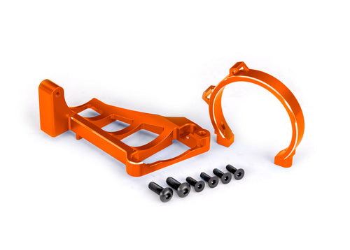 Traxxas 10262-ORNG — Traxxas 10262-ORNG Orange Aluminum Front and Rear Motor Mounts
