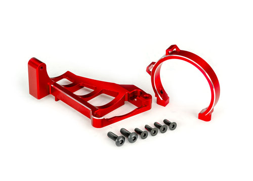 Traxxas 10262-RED — Traxxas 10262-RED Red Aluminum Front and Rear Motor Mounts