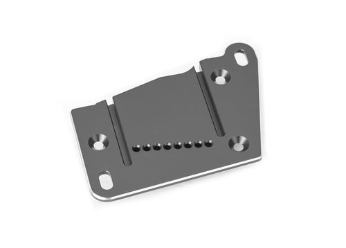 Traxxas 10263-GRAY — Traxxas 10263-GRAY Gray Aluminum Motor Plate
