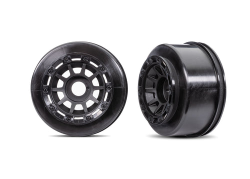 Traxxas 10271 — Traxxas 10271 Black Dual-Profile Multi-Spoke Wheels (2)