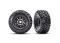 Traxxas 10272 — Traxxas 10272 Black Wheels w/ Maxx SC Belted Tires (2)