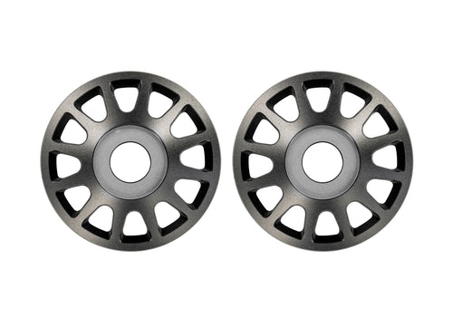 Traxxas 10274-GRAY — Traxxas 10274-GRAY Pro Scale Gray Aluminum Wheel Centers (2)