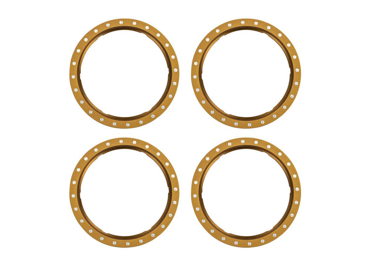 Traxxas 10276-BRNZ — Traxxas 10276-BRNZ Pro Scale Bronze Aluminum Beadlock Rings (4)