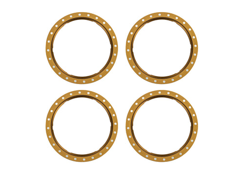 Traxxas 10276-BRNZ — Traxxas 10276-BRNZ Pro Scale Bronze Aluminum Beadlock Rings (4)