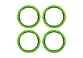 Traxxas 10276-GRN — Traxxas 10276-GRN Pro Scale Green Aluminum Beadlock Rings (4)