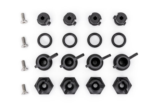 Traxxas 10318 — Traxxas 10318 Hatch Mount Nuts w/ Shafts & O-Rings