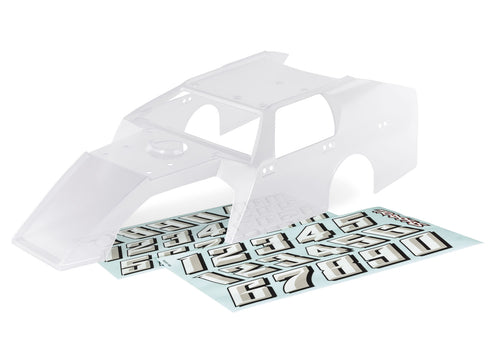 Traxxas 10411 — Traxxas 10411 Slash Modified Clear Clipless Body