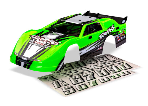 Traxxas 10423-GRN — Traxxas 10423-GRN Slash Late Model Green Body (Assembled)