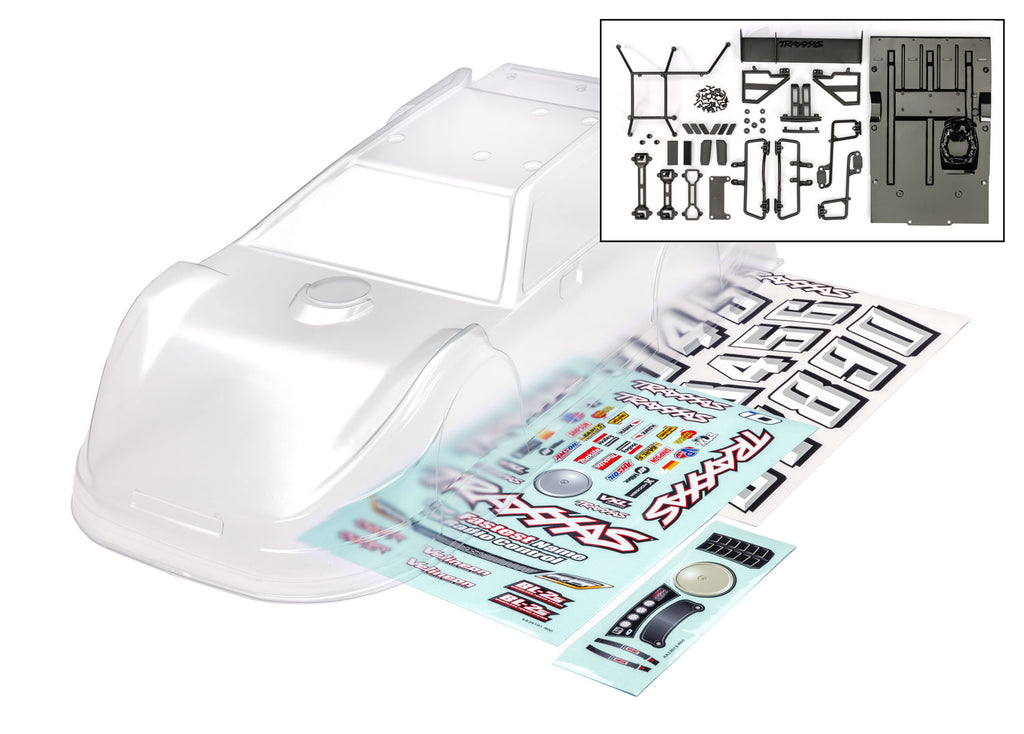 Traxxas 10423 — Traxxas 10423 Slash Late Model Clear Body (Complete)