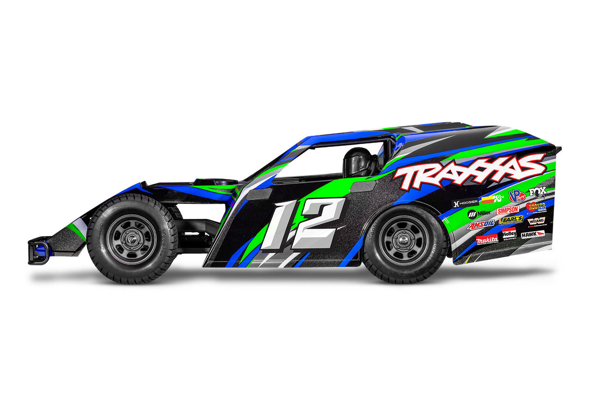 Traxxas 104354-74-GRN — Traxxas 104354-74-GRN Slash Modified BL-2s