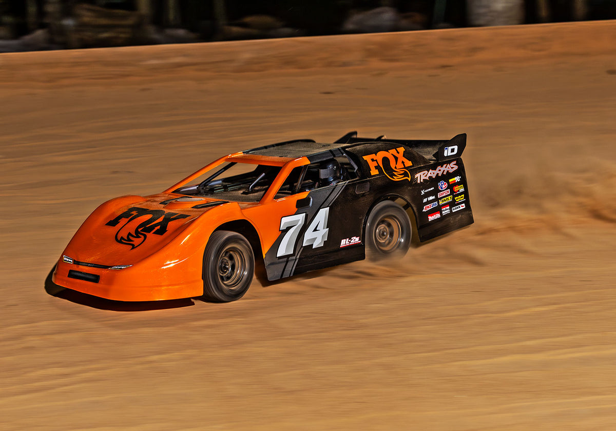 Traxxas 104364-74-FOX — Traxxas 104364-74-FOX Slash Late Model BL-2s