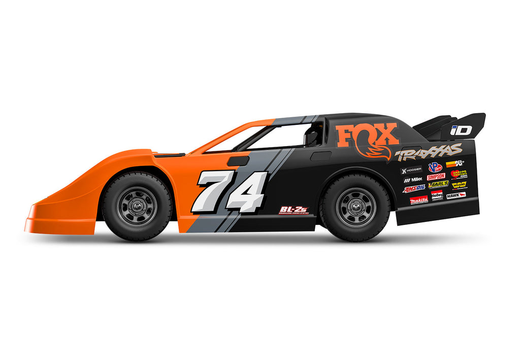 Traxxas 104364-74-FOX — Traxxas 104364-74-FOX Slash Late Model BL-2s