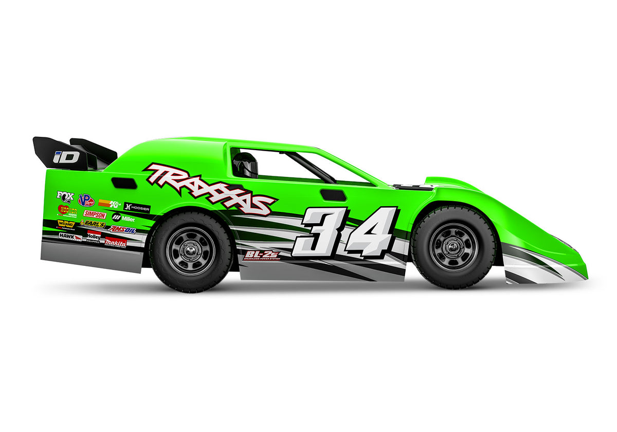 Traxxas 104364-74-GRN — Traxxas 104364-74-GRN Slash Late Model BL-2s