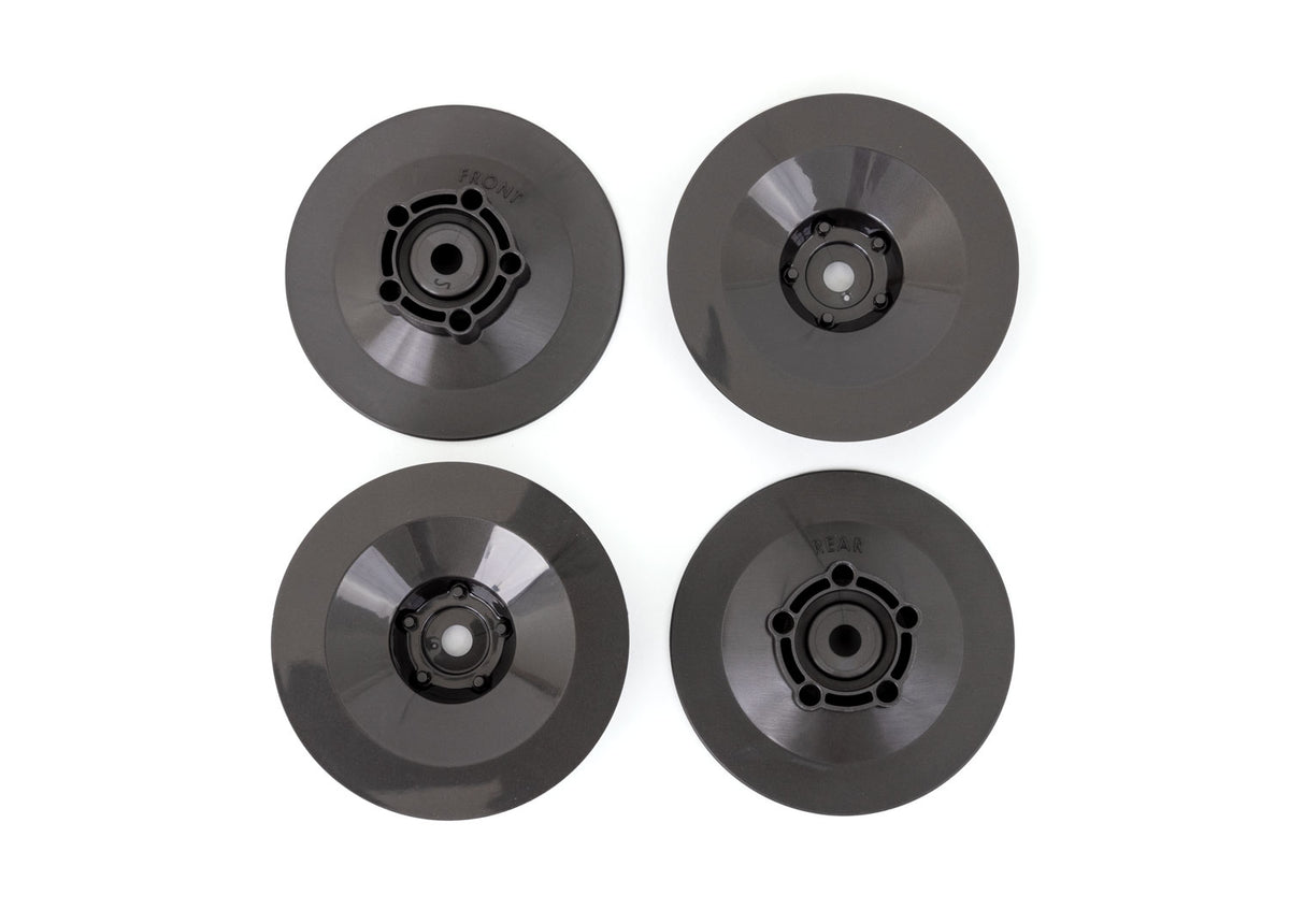 Traxxas 10457-GRAY — Traxxas 10457-GRAY Gray Wheel Discs (4)