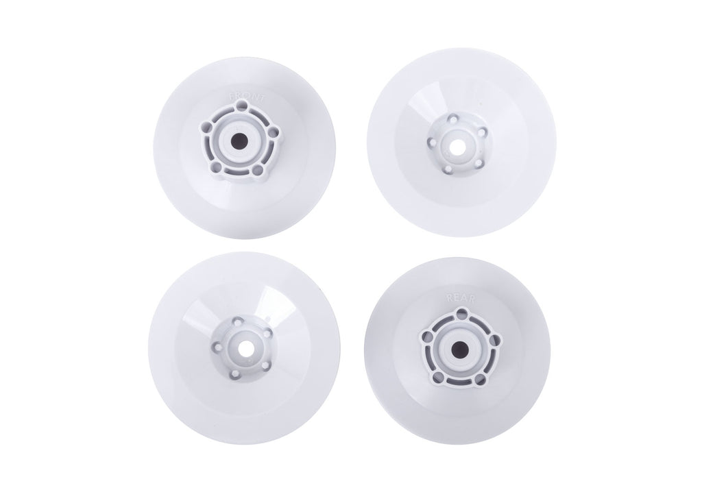 Traxxas 10457-WHT — Traxxas 10457-WHT White Wheel Discs (4)