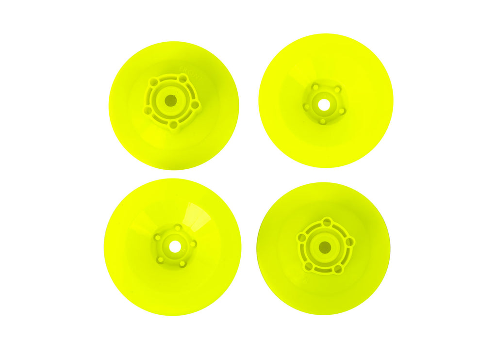 Traxxas 10457-YLW — Traxxas 10457-YLW Yellow Wheel Discs (4)