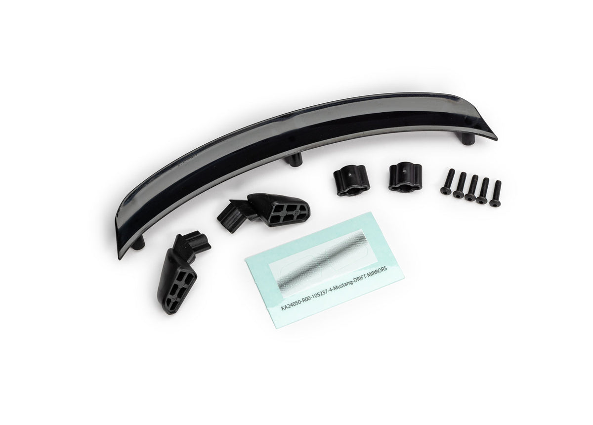 Traxxas 10512 — Traxxas 10512 4-Tec Drift Ford Mustang Side Mirrors & Spoiler