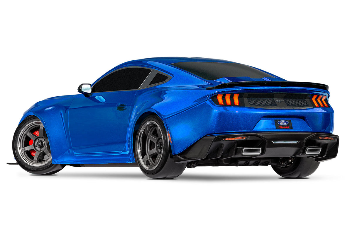 Traxxas 105237-4-BLUE — Traxxas 105237-4-BLUE 4-Tec Drift Ford Mustang