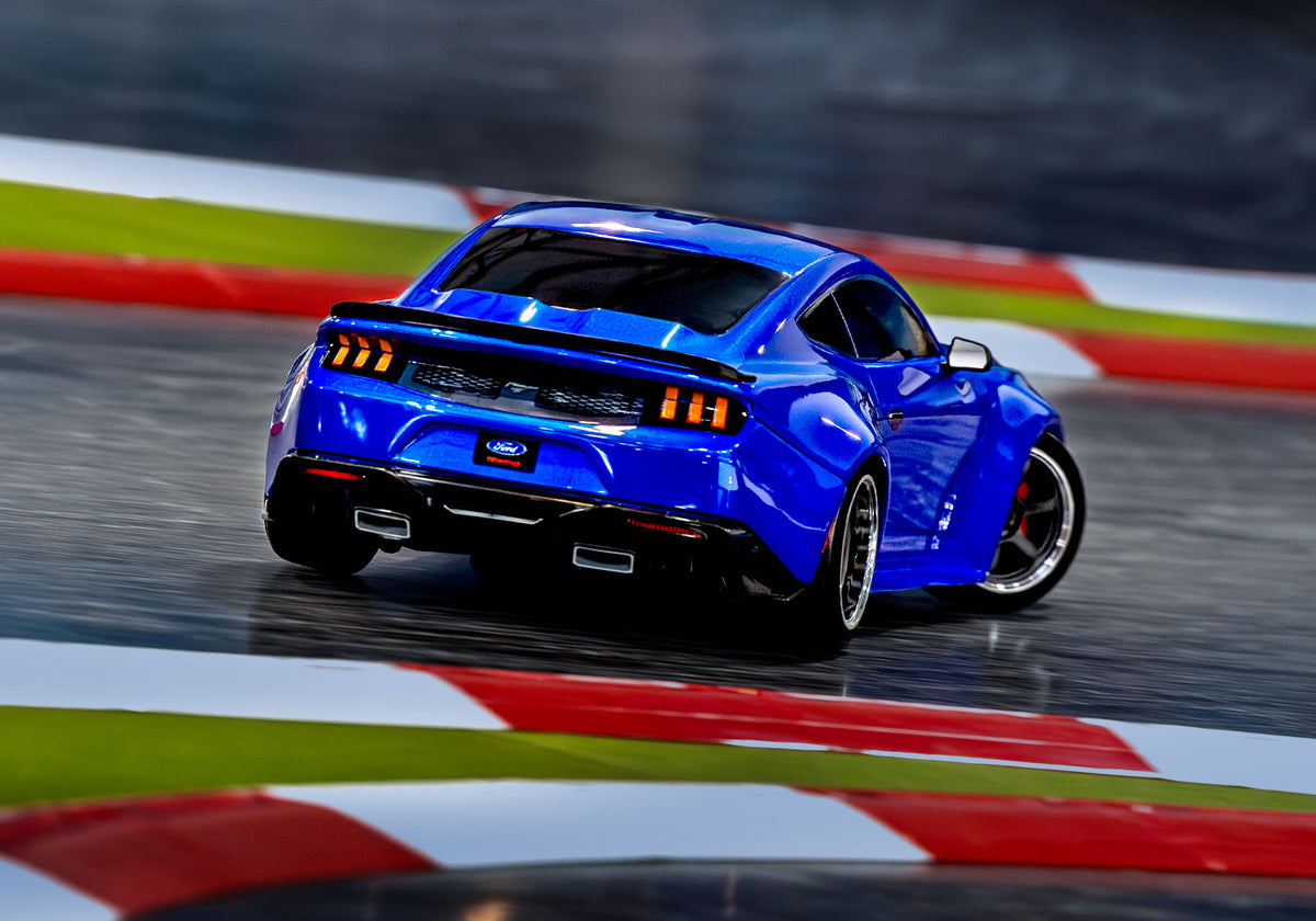 Traxxas 105237-4-BLUE — Traxxas 105237-4-BLUE 4-Tec Drift Ford Mustang