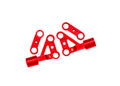Traxxas 10533-RED — Traxxas 10533-RED Red Aluminum Upper Front Suspension Arms (L&R)