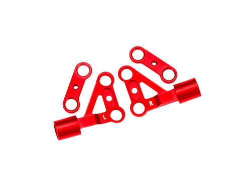 Traxxas 10533-RED — Traxxas 10533-RED Red Aluminum Upper Front Suspension Arms (L&R)