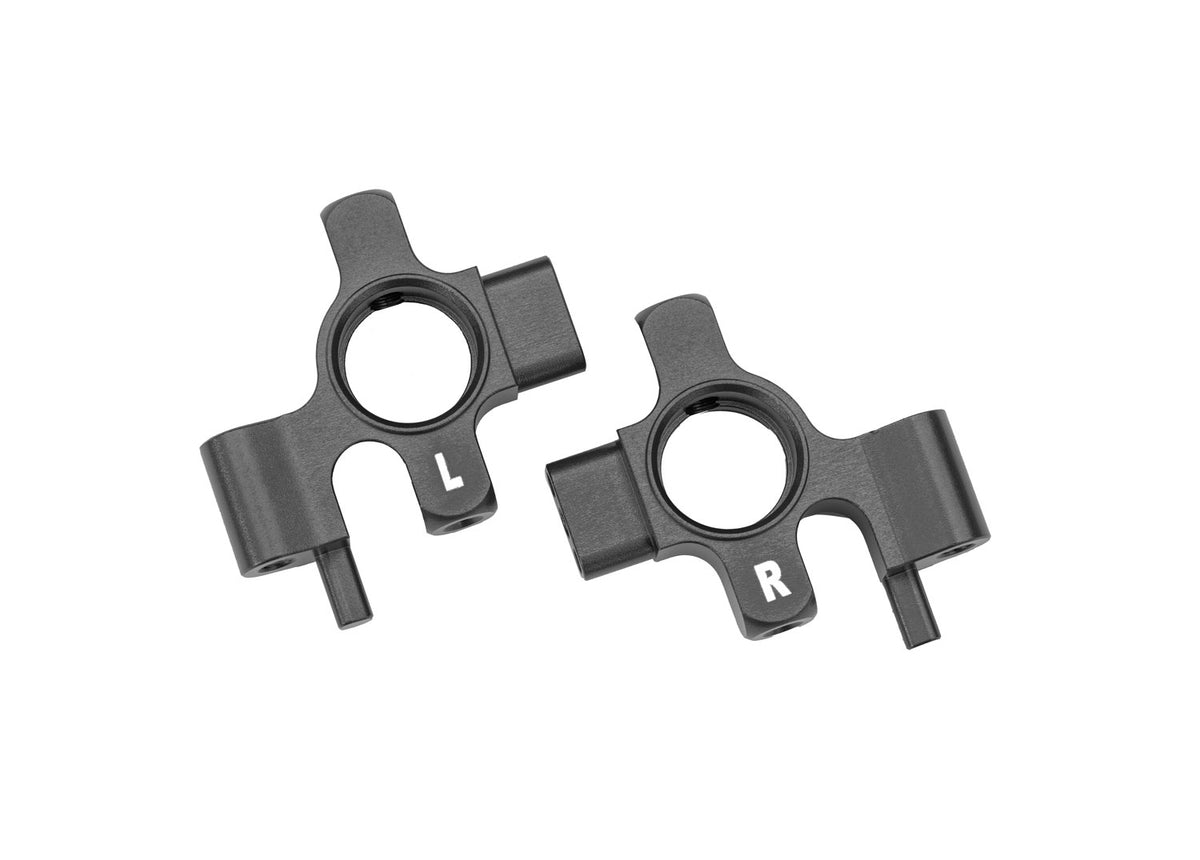 Traxxas 10537-GRAY — Traxxas 10537-GRAY Gray Aluminum Steering Blocks (L&R)