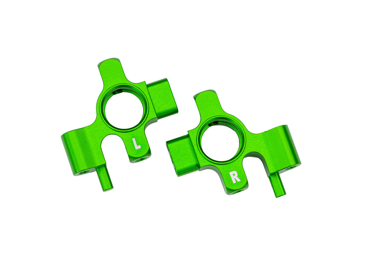 Traxxas 10537-GRN — Traxxas 10537-GRN Green Aluminum Steering Blocks (L&R)