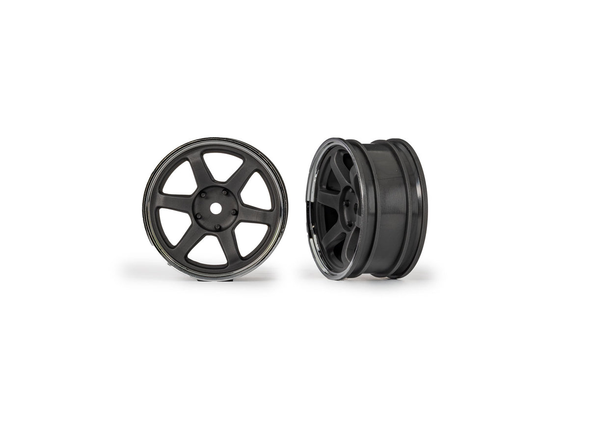 Traxxas 10571 — Traxxas 10571 1.9" Gray 6-Spoke Front Wheels (2)
