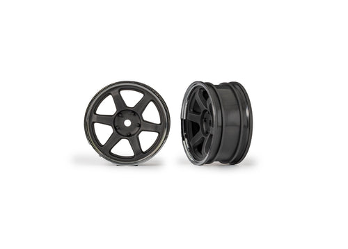 Traxxas 10571 — Traxxas 10571 1.9" Gray 6-Spoke Front Wheels (2)