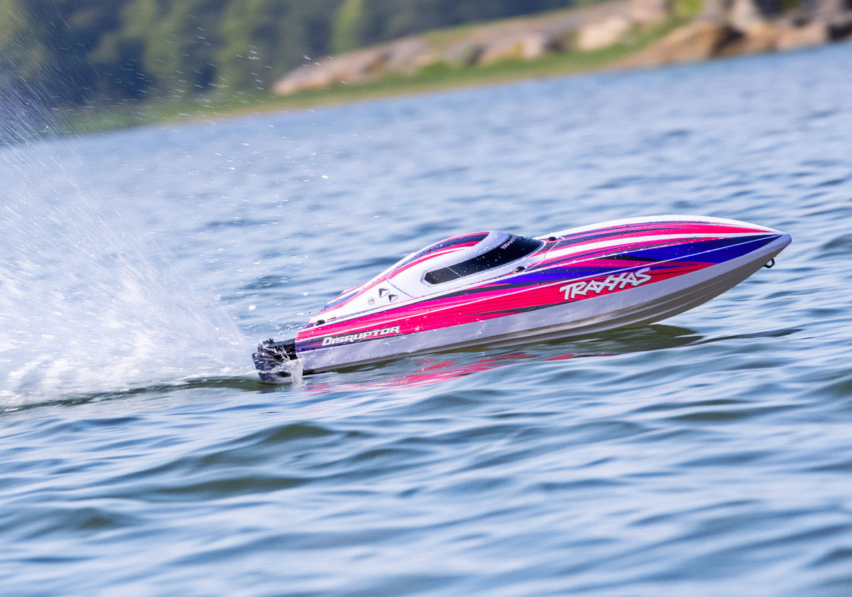 Traxxas 106064-4-PINK — Traxxas 106064-4-PINK Disruptor VXL-4s