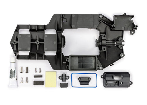 Traxxas 10624 — Traxxas 10624 Radio Tray & Stuffing Tube Clamp w/ Hardware