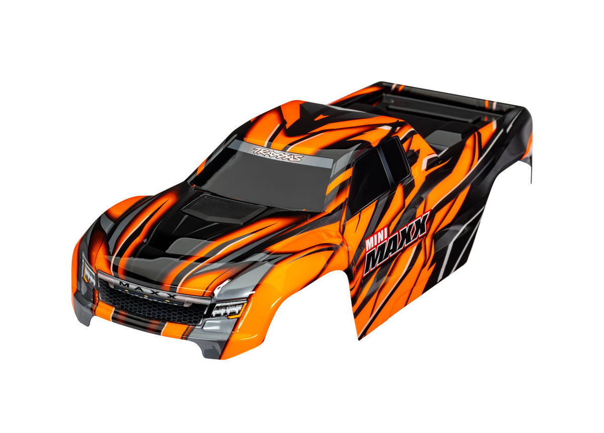 Traxxas 10711-ORNG — Traxxas 10711-ORNG Mini Maxx Orange Body
