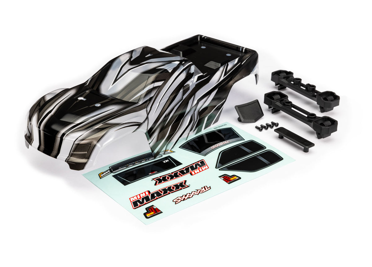 Traxxas 10711X — Traxxas 10711X Mini Maxx ProGraphix Body w/ Mounts