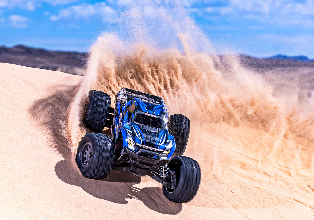 Traxxas 107154-1-BLUE — Traxxas 107154-1-BLUE Mini Maxx BL-2s