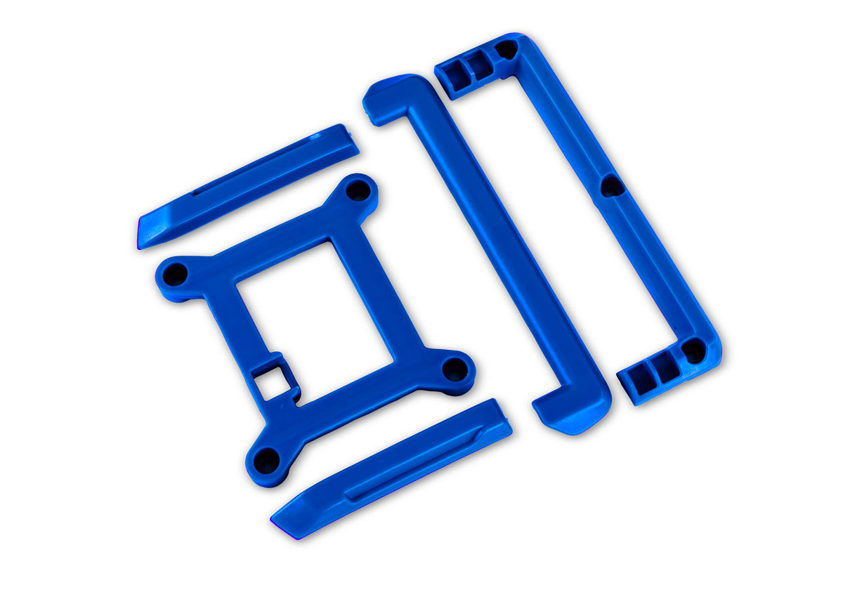 Traxxas 10717-BLUE — Traxxas 10717-BLUE Blue Roof Skid Plate & Tailgate Protector