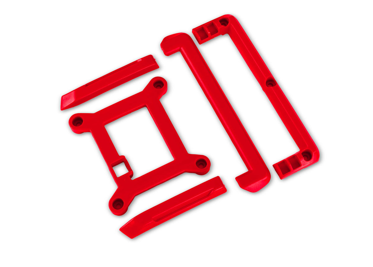 Traxxas 10717-RED — Traxxas 10717-RED Red Roof Skid Plate & Tailgate Protector