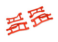 Traxxas 10725-RED — Traxxas 10725-RED Red WideMaxx Front Upper & Lower HD Suspension Arms