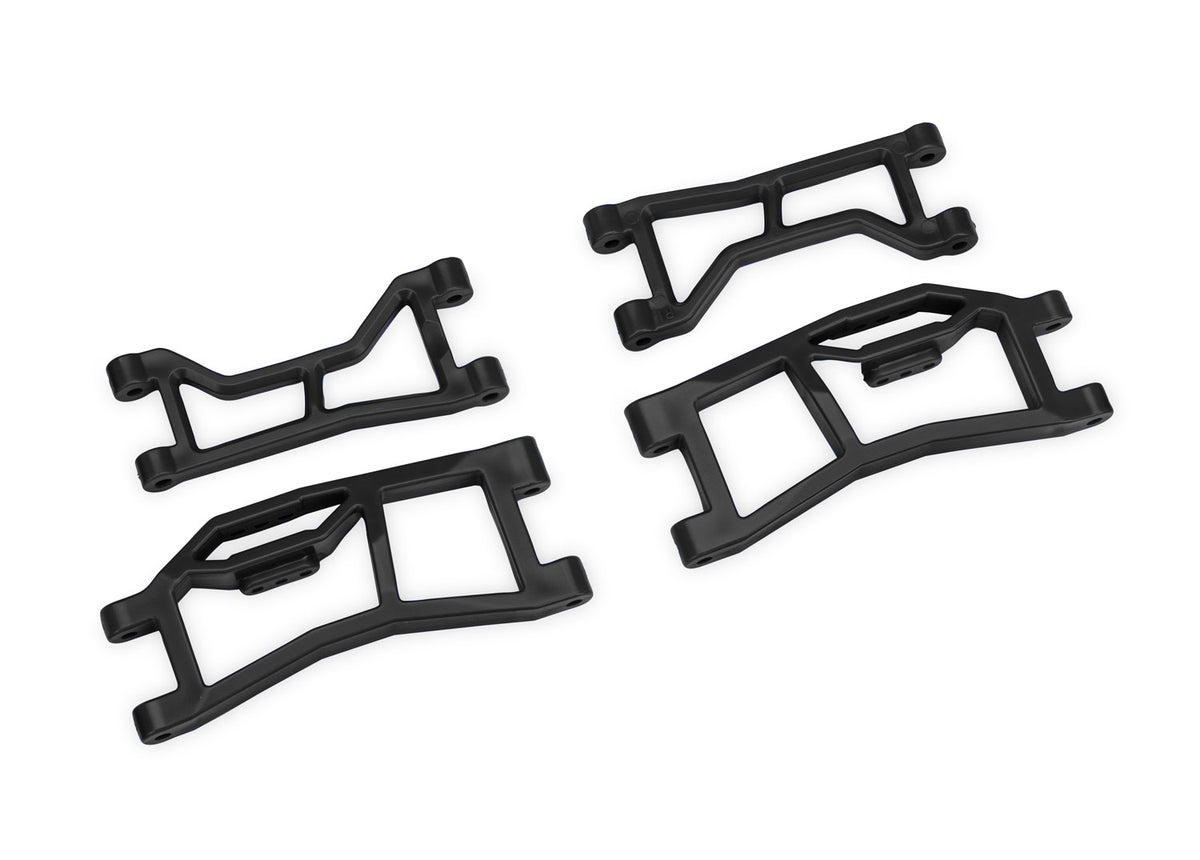 Traxxas 10727-BLK — Traxxas 10727-BLK Black WideMaxx Rear Upper & Lower HD Suspension Arms