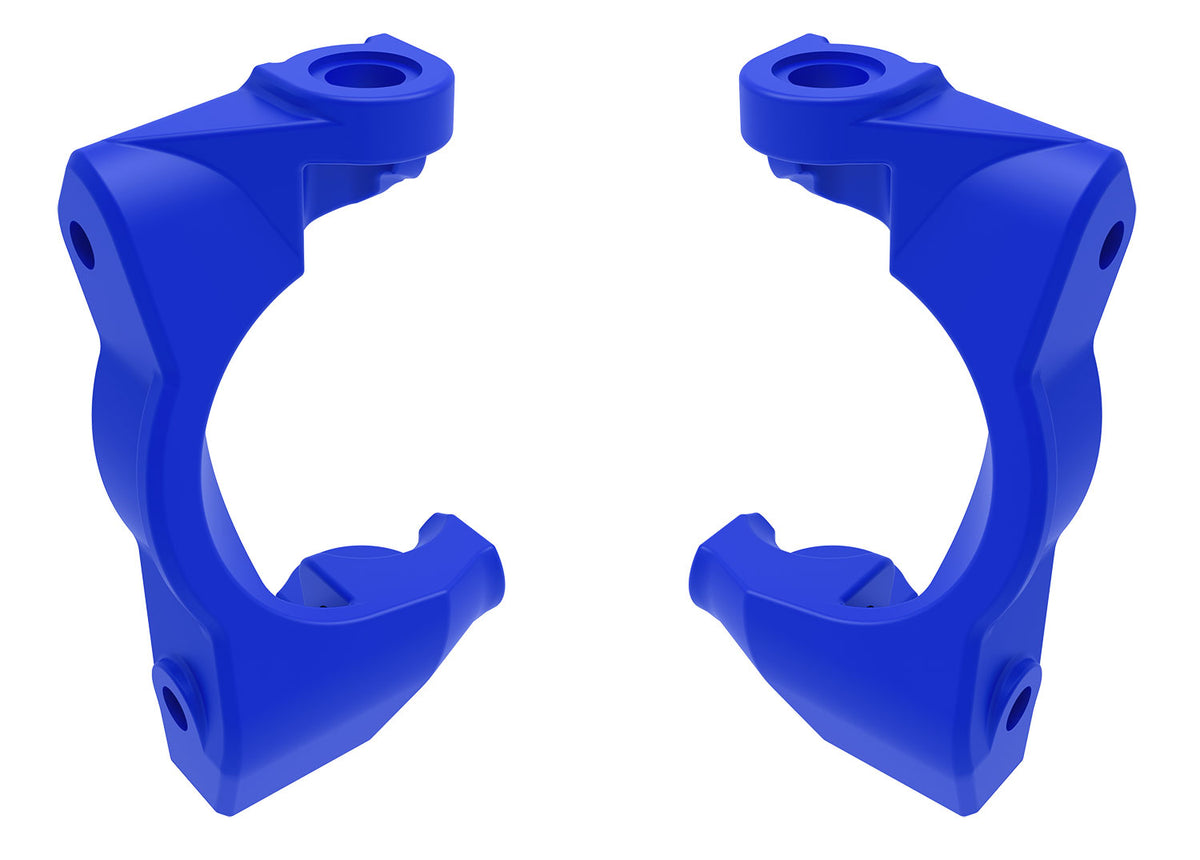 Traxxas 10732-BLUE — Traxxas 10732-BLUE Blue Caster Blocks (L&R)